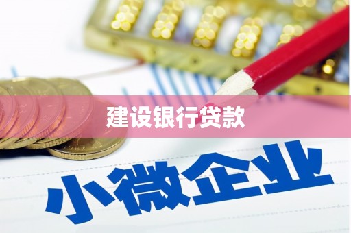 中堂建设银行贷款