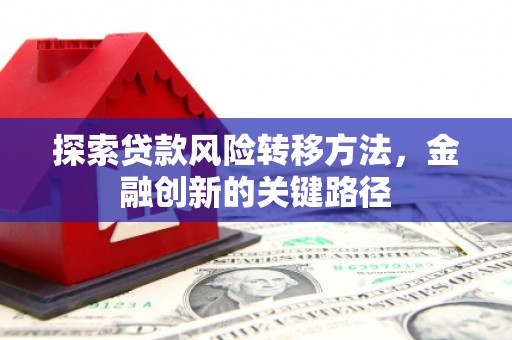 中堂探索贷款风险转移方法，金融创新的关键路径