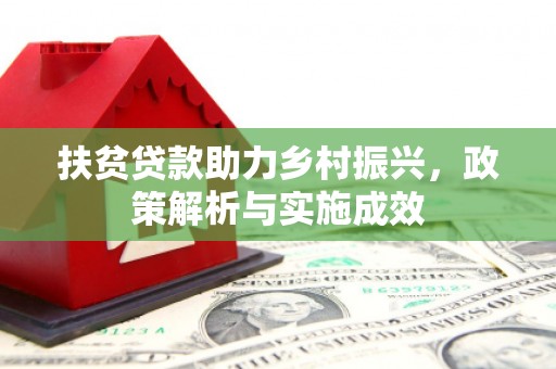 中堂扶贫贷款助力乡村振兴，政策解析与实施成效