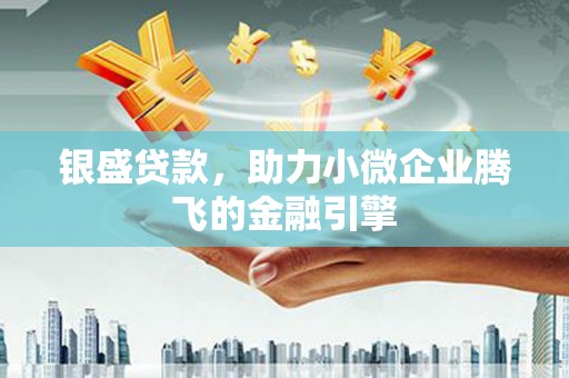中堂银盛贷款，助力小微企业腾飞的金融引擎