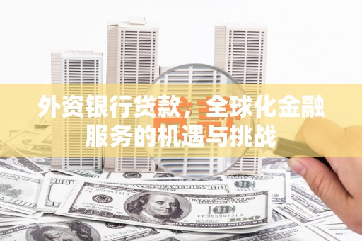 中堂外资银行贷款，全球化金融服务的机遇与挑战