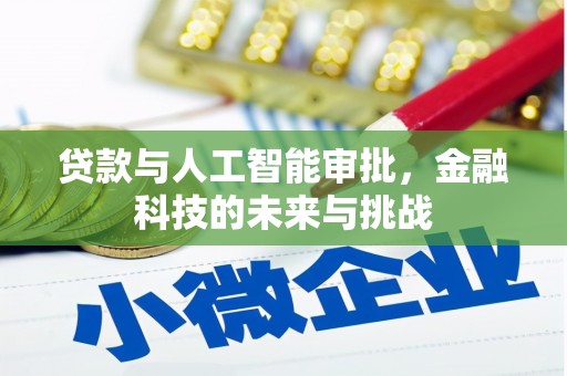 中堂贷款与人工智能审批，金融科技的未来与挑战