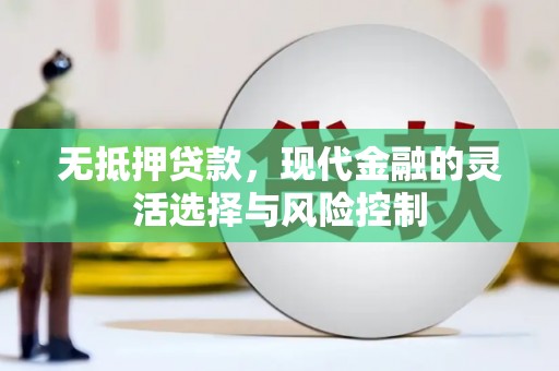 中堂无抵押贷款，现代金融的灵活选择与风险控制