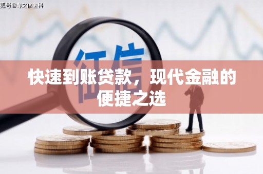 中堂快速到账贷款，现代金融的便捷之选