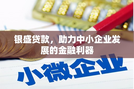 中堂银盛贷款，助力中小企业发展的金融利器
