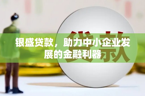 中堂银盛贷款，助力中小企业发展的金融利器