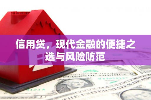 中堂信用贷，现代金融的便捷之选与风险防范