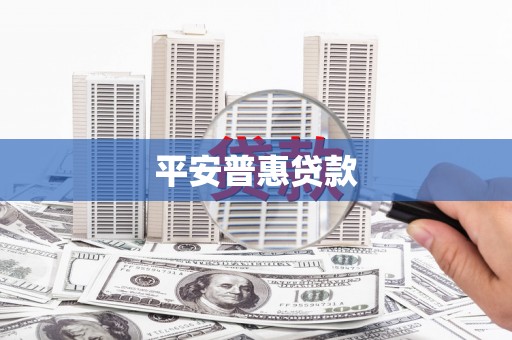 中堂平安普惠贷款