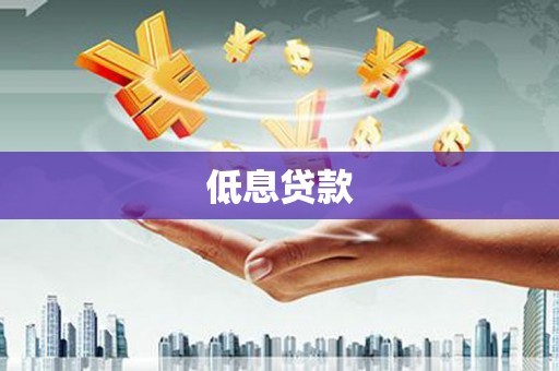 中堂低息贷款