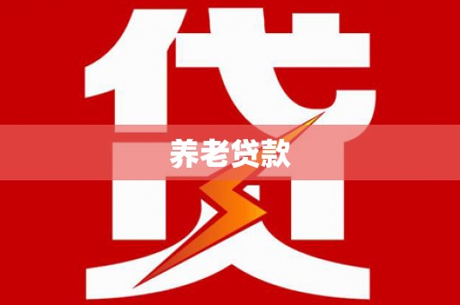 中堂养老贷款