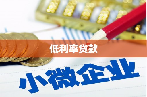 中堂低利率贷款